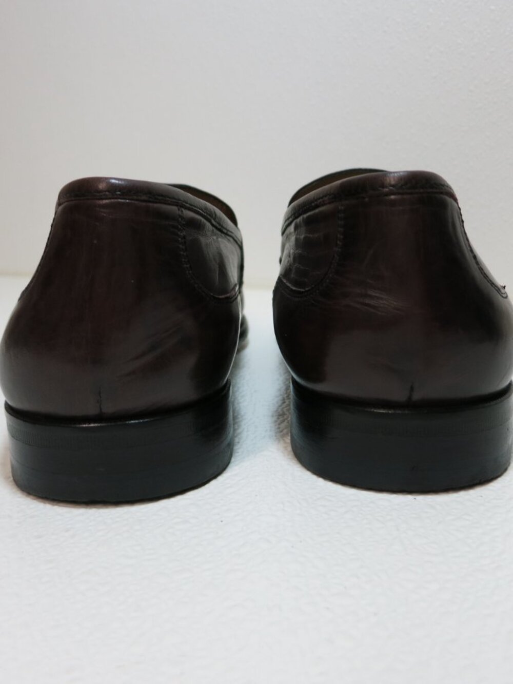 Johnston & Murphy Leather Dress Loafers Shoes Men's Footwear Moccasins Sz 11.5 M - Picture 6 of 7